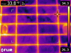 cladding thermal image
