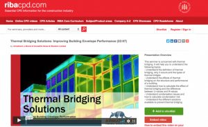 thermal bridging solutions