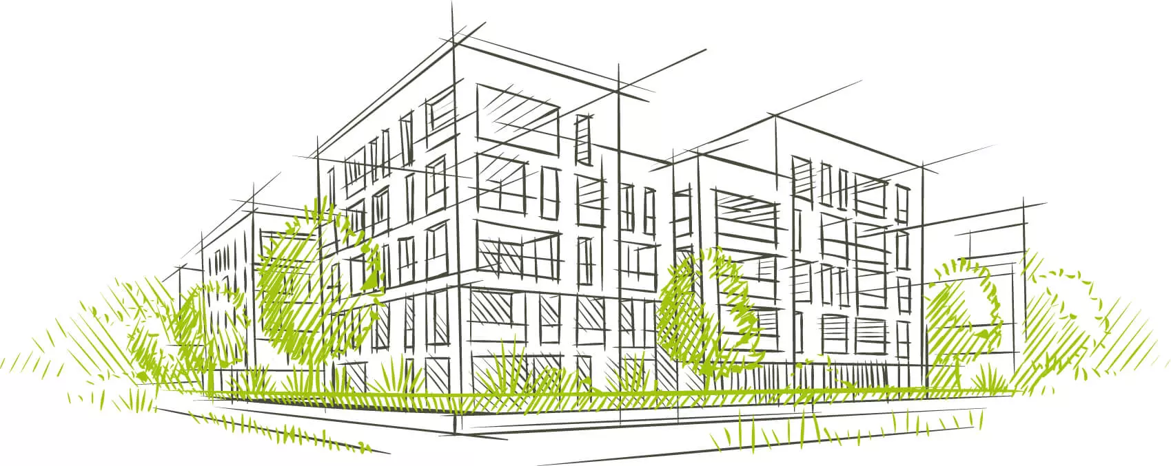 Architect sketch showing Armatherm solutions