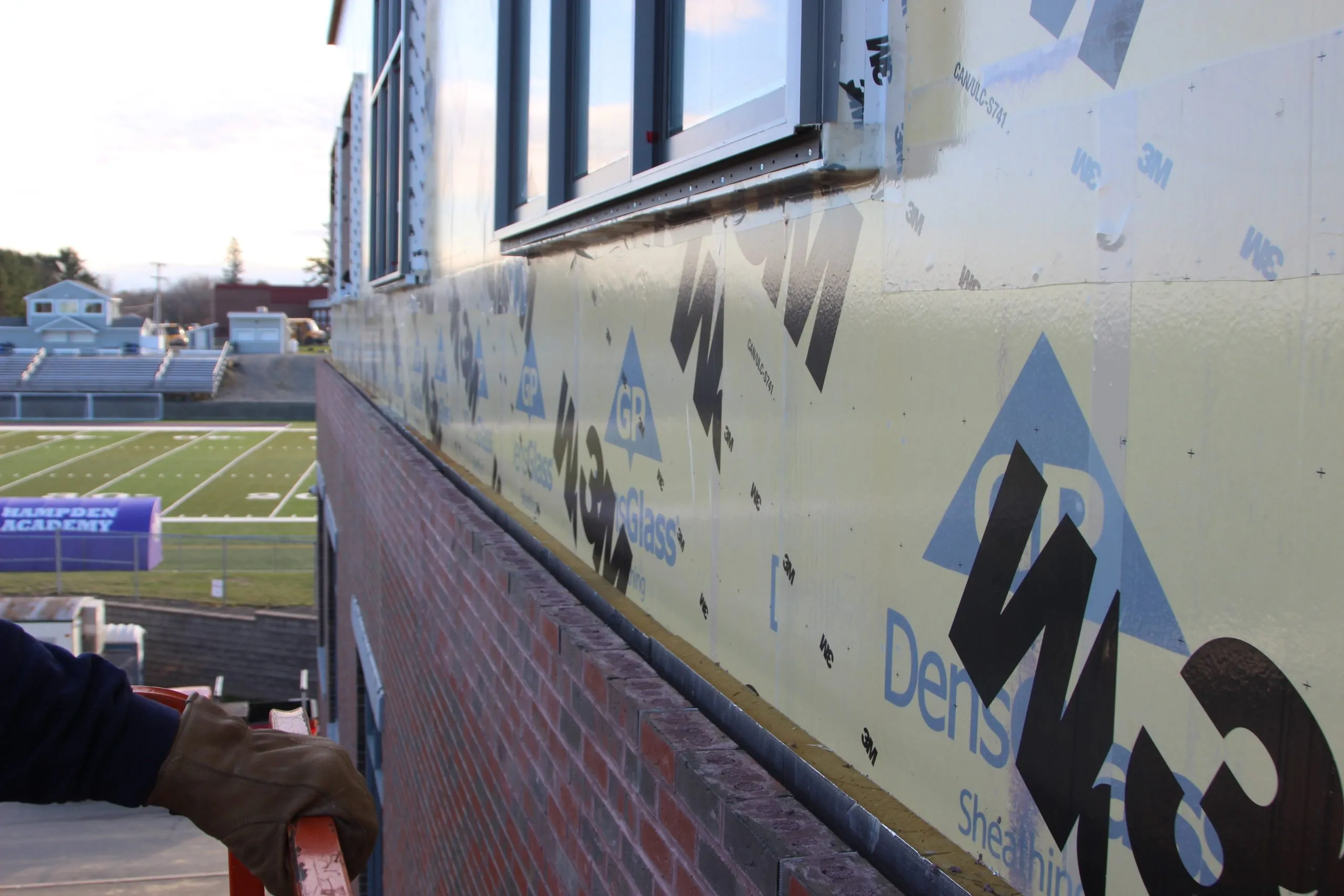 Structural detail image featuring Armatherm material